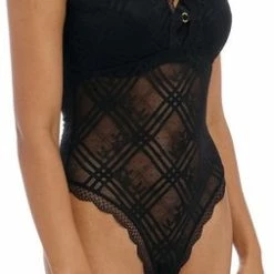 FREYA Freya Fatale Plunge Dames Body (lingerie) - Maat S -Badmode Winkel 253x840
