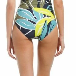 Pastunette Beach - Floral Leaves - Badpak - Blauw/Groen - Maat 46 -Badmode Winkel 269x840