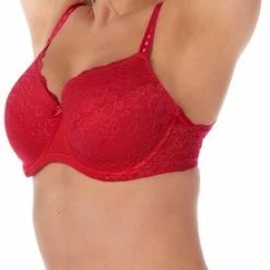 After Eden D Cup & Up After Eden D-cup & Up RECYCLED Slip - Rood - Maat M -Badmode Winkel 275x840