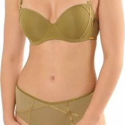 SAPPH - Mistress Padded BH Groen - Maat 75D - Groen - Met Beugel - Dames -Badmode Winkel 291x840