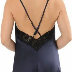 SAPPH - Solaine Satin Slipdress Blauw - Maat L - Blauw - Dames 10 SAPPH - Solaine Satin Slipdress Blauw - Maat L - Blauw - Dames -Badmode Winkel 352x840 3