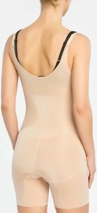 Spanx Oncore Open Bust Mid Tigh Bodysuit | Soft Nude 4 Spanx Oncore Open Bust Mid Tigh Bodysuit | Soft Nude - Afbeelding 2