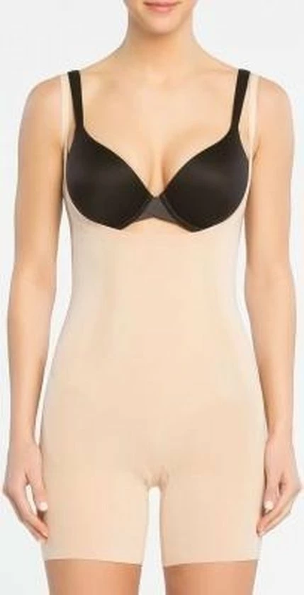 Spanx Oncore Open Bust Mid Tigh Bodysuit | Soft Nude 7 Spanx Oncore Open Bust Mid Tigh Bodysuit | Soft Nude - Afbeelding 5