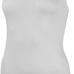 Boru Bamboo Dames Spaghetti Hemd - S - Wit -Badmode Winkel 443x840