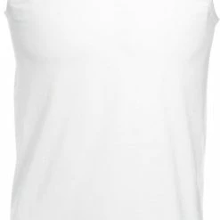 5 Pack Fruit Of The Loom Valueweight Sportshirt-Onderhemd Wit Maat XXL -Badmode Winkel 474x840