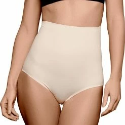 Bye Bra Naadloze Padded Slips, Hoge Taille, Butt Lift, Buikcontrole, Butt Lifter Ondergoed, Beige, M -Badmode Winkel 494x840 3