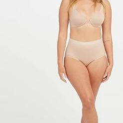 Spanx Thinstincts 2.0 - Brief - Maat L - Kleur Nude (Champagne Beige) -Badmode Winkel 498x840 6