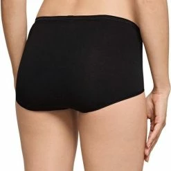 Schiesser Luxury Midi Dames Slip - Zwart - Maat 44 -Badmode Winkel 504x840 1