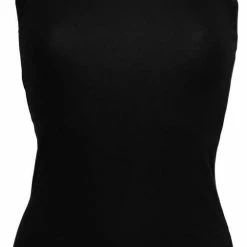 Boru Bamboo - Onderhemd Dames - Spaghetti Bandjes - Zwart - Maat XXL -Badmode Winkel 505x840 1