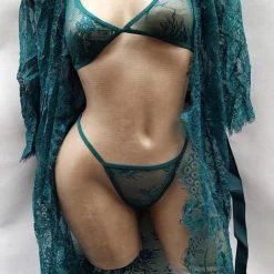 Merkloos Sexy Lingeriesetje Met Kant 3 Delige One Size Groen 11 Merkloos Sexy Lingeriesetje Met Kant 3 Delige One Size Groen -Badmode Winkel 518x840 4