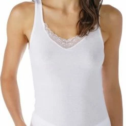 Mey 2000 Hemd Lang Kant Weiss (001) 46