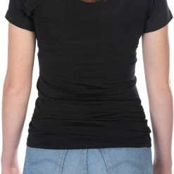 ConfidenceForAll® Dames Premium Anti Zweet Shirt Met Ingenaaide Okselpads - Zijdezacht Modal En Verkoelend Katoen - Maat XL Zwart -Badmode Winkel 530x840 1