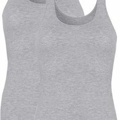 Ten Cate Fine 2Pack Singlet Grijs-XS