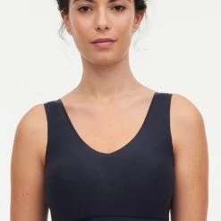 Chantelle Softstretch Bralette - XS/S - Deep Grey -Badmode Winkel 540x840 1