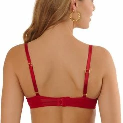 SAPPH - Rosie Voorgevormde BH Rood - Maat 90E - Rood - Met Beugel - Dames -Badmode Winkel 544x840 5