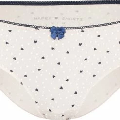 Happy Shorts Dames Slips Hartjes Print Valentijn 4-Pack D687 - Maat 38 -Badmode Winkel 550x315