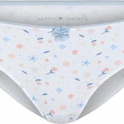 Happy Shorts Dames Slips Met Print 4-Pack D694 - Maat 40 -Badmode Winkel 550x316