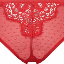 Hunkemöller Dames Lingerie Brazilian Marilee - Rood - Maat XS -Badmode Winkel 550x321 2