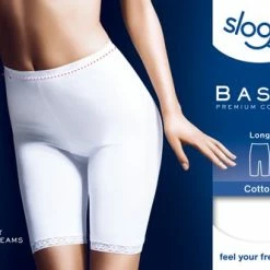 Sloggi Basic+ Dames Short Lange Pijp - Wit - Maat 50 -Badmode Winkel 550x332 5