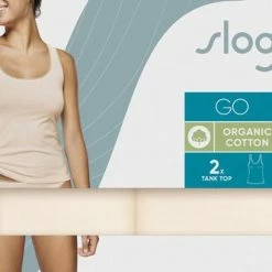 Sloggi GO Tank Top 2-pack Brown -Badmode Winkel 550x332 7