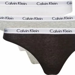 Calvin Klein Dames Slips (3-pack) - Zwart, Wit, Grijs - Maat L 19 Calvin Klein Dames Slips (3-pack) - Zwart, Wit, Grijs - Maat L -Badmode Winkel 550x334 3
