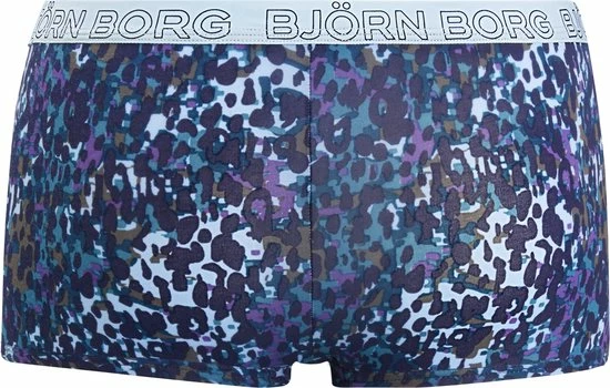 Björn Borg Bjorn Borg - Dames - 2-Pack Leopard Boxershort - Multicolor - S 5 Björn Borg Bjorn Borg - Dames - 2-Pack Leopard Boxershort - Multicolor - S - Afbeelding 3