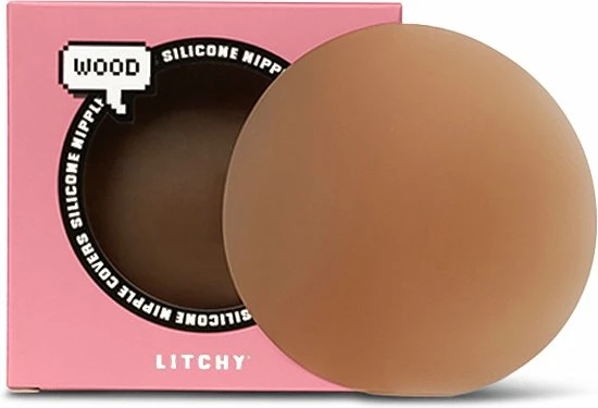 LITCHY - Silicone Nipple Covers - Wood 3 LITCHY - Silicone Nipple Covers - Wood