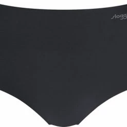 Sloggi Women ZERO Feel Maxi EX - Onzichtbare Hoge Dames Slip - Zwart - Maat: XS