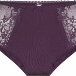 LingaDore - Daily Hoge Slip Winetasting - Maat M - Paars - Dames -Badmode Winkel 550x410