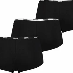 PUMA Dames Mini Short 3-pack - Zwart - Maat XS -Badmode Winkel 550x413 3