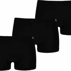 Apollo Dames Boxershort Kort Seamless Bamboo Zwart L 3 Stuks -Badmode Winkel 550x418 2
