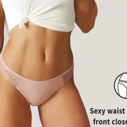 Merkloos Katoenen Dames String Met Sexy En Delicate Kant Op De Taille - Roze & Lichtgroen - Sexy Lingerie - Hoge Kwaliteit Katoenen Slip - Dames Ondergoed - Maat M 24 Merkloos Katoenen Dames String Met Sexy En Delicate Kant Op De Taille - Roze & Lichtgroen - Sexy Lingerie - Hoge Kwaliteit Katoenen Slip - Dames Ondergoed - Maat M -Badmode Winkel 550x427 6