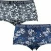 Björn Borg Bjorn Borg Graphic Hibiskus Dames Onderbroek-2P-Blauw-Maat 40 -Badmode Winkel 550x462