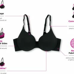 Maidenform Comfort Devotion Vrouwen Beha - Evening Blush - Maat 80 B -Badmode Winkel 550x465 5