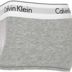 Calvin Klein Onderbroek - Maat M - Vrouwen - Grijs/wit -Badmode Winkel 550x472