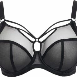 Elomi Sachi Vrouwen Beha - BLACK - Maat FF85