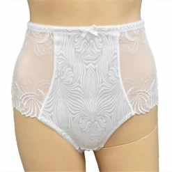 Merkloos 3-pack Dames Tailleslip Corrigerend Wit - XXL -Badmode Winkel 550x477