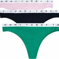 Tommy Hilfiger Dames 3P Strings Basic Multi III - L -Badmode Winkel 550x489 3