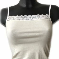 Merkloos Lydia Dames Spaghetti Hemdje Met Kant Creme Maat S 8 Merkloos Lydia Dames Spaghetti Hemdje Met Kant Creme Maat S -Badmode Winkel 550x489 7