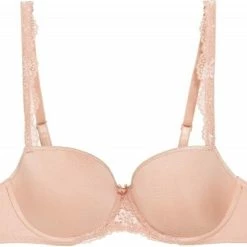 LingaDore 1400-2 DAILY Uni-fit Balconette BH Rood 75 E -Badmode Winkel 550x491 3