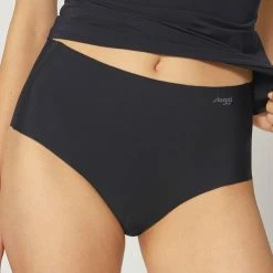 Sloggi Women ZERO Feel Maxi EX - Onzichtbare Hoge Dames Slip - Zwart - Maat: XS -Badmode Winkel 550x495 15