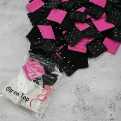 Merkloos Beha Verlenger 2 Haaks Bordeaux (per Stuk) -Badmode Winkel 550x497 2