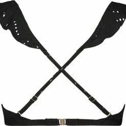 Beachlife Black Embroidery Ruffle Bikinitop Met Voorgevormde Cups En Beugel - Dames - Maat 70D -Badmode Winkel 550x498 7