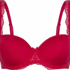 LingaDore 1400-2 DAILY Uni-fit Balconette BH Rood 75 E -Badmode Winkel 550x507 5