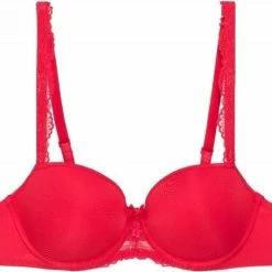 LingaDore 1400-2 DAILY Uni-fit Balconette BH Rood 75 E -Badmode Winkel 550x508 4