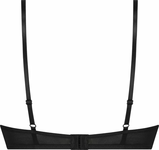 Hunkemöller Dames Lingerie Niet-voorgevormde Beugel Bh Lillian - Zwart - Maat D75 4 Hunkemöller Dames Lingerie Niet-voorgevormde Beugel Bh Lillian - Zwart - Maat D75 - Afbeelding 2