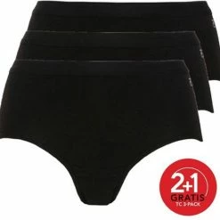 Ten Cate Midi 3Pack Basic Beige - Maat XL -Badmode Winkel 550x519