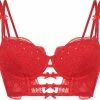 Hunkemöller Dames Lingerie Voorgevormde Longline Beugel Bh Oceana - Rood - Maat B85 -Badmode Winkel 550x523 4