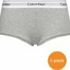 Calvin Klein Onderbroek - Maat XS - Vrouwen - Grijs/wit -Badmode Winkel 550x528