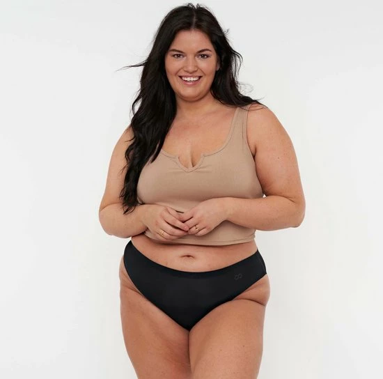 Moodies Period Undies Moodies Undies Menstruatie & Incontinentie Ondergoed - Cheeky - Moderate Kruisje - Zwart - Maat L 5 Moodies Period Undies Moodies Undies Menstruatie & Incontinentie Ondergoed - Cheeky - Moderate Kruisje - Zwart - Maat L - Afbeelding 3